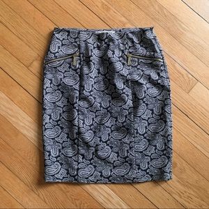 Michael Kors • Paisley Pencil Skirt
